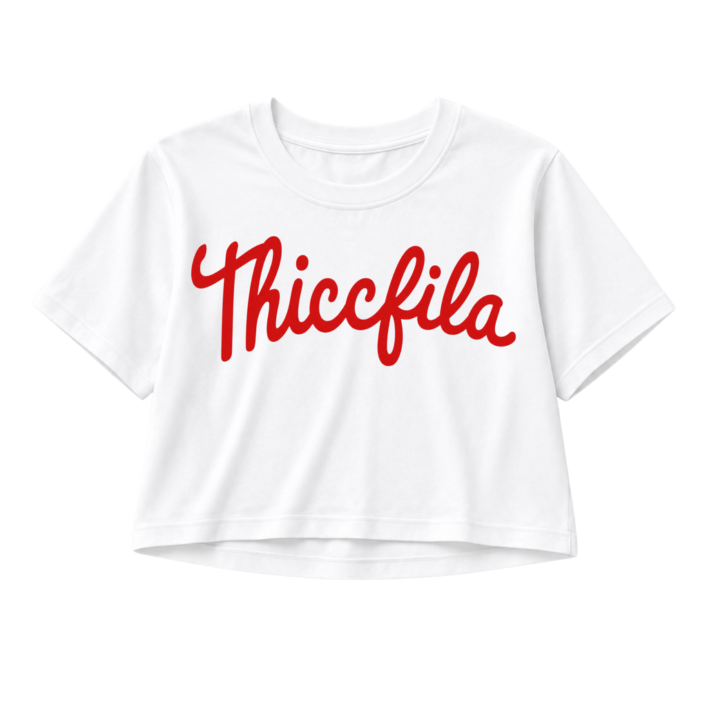 Thiccfila Crop Top
