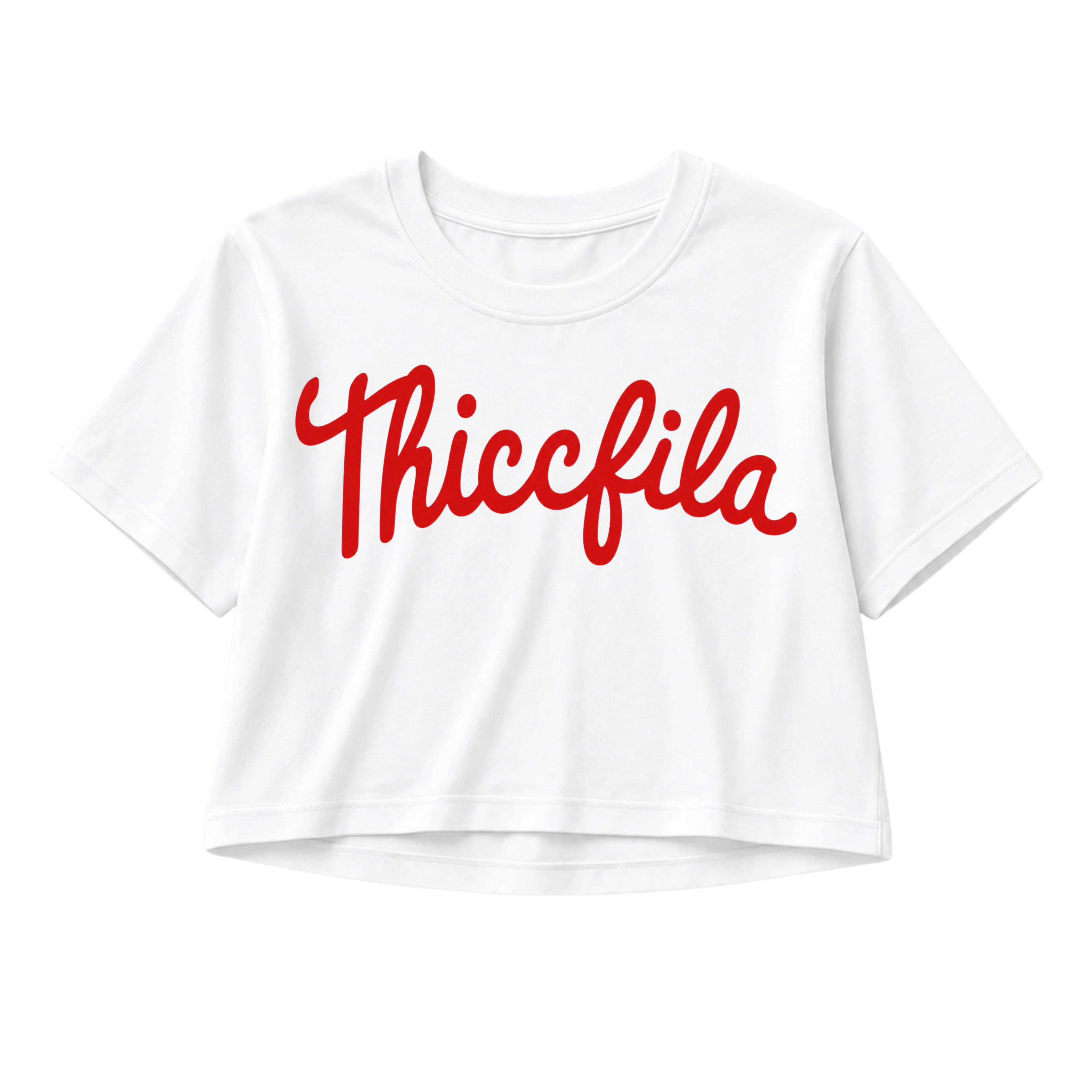 Thiccfila Crop Top
