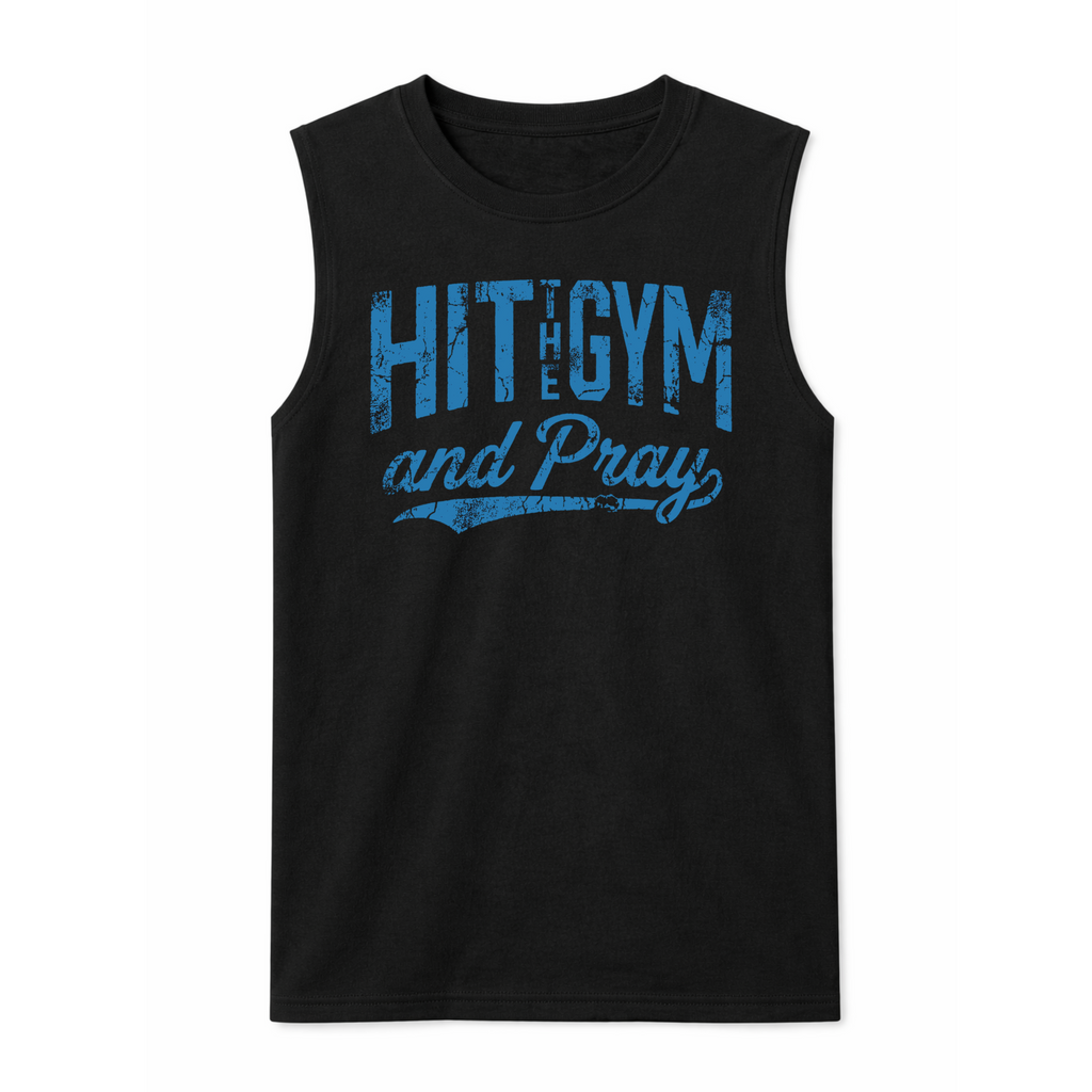 Hit The Gym & Pray Sleeveless Tank