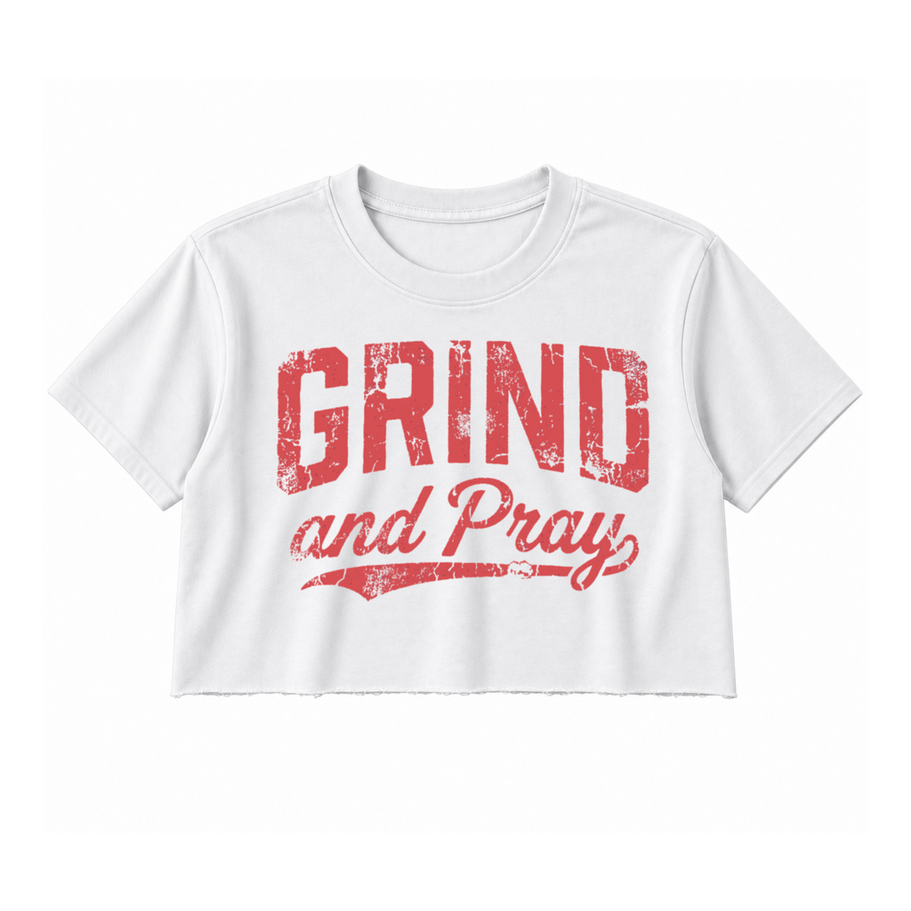 Growing & Pray Crop Top