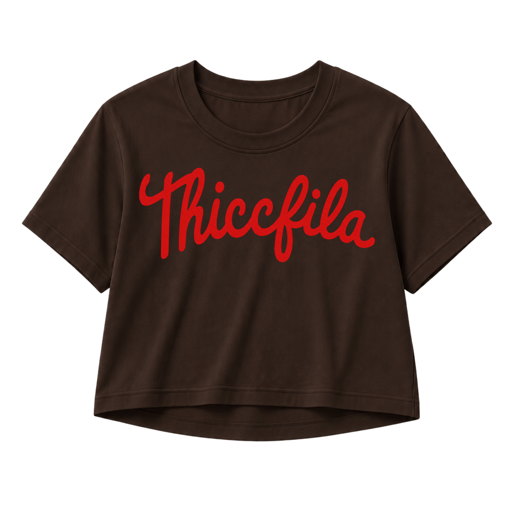Thiccfila Crop Top