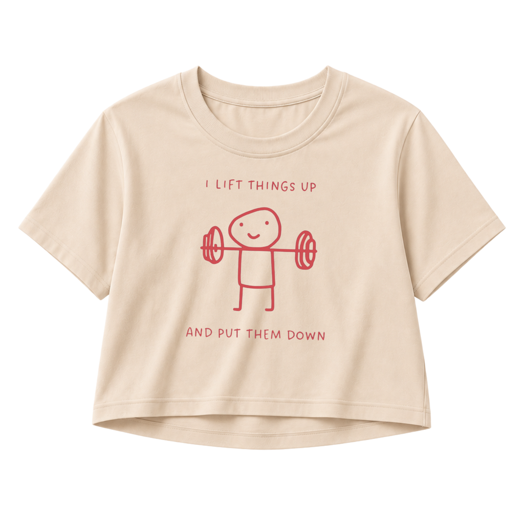 Lift Things Up Crop Top