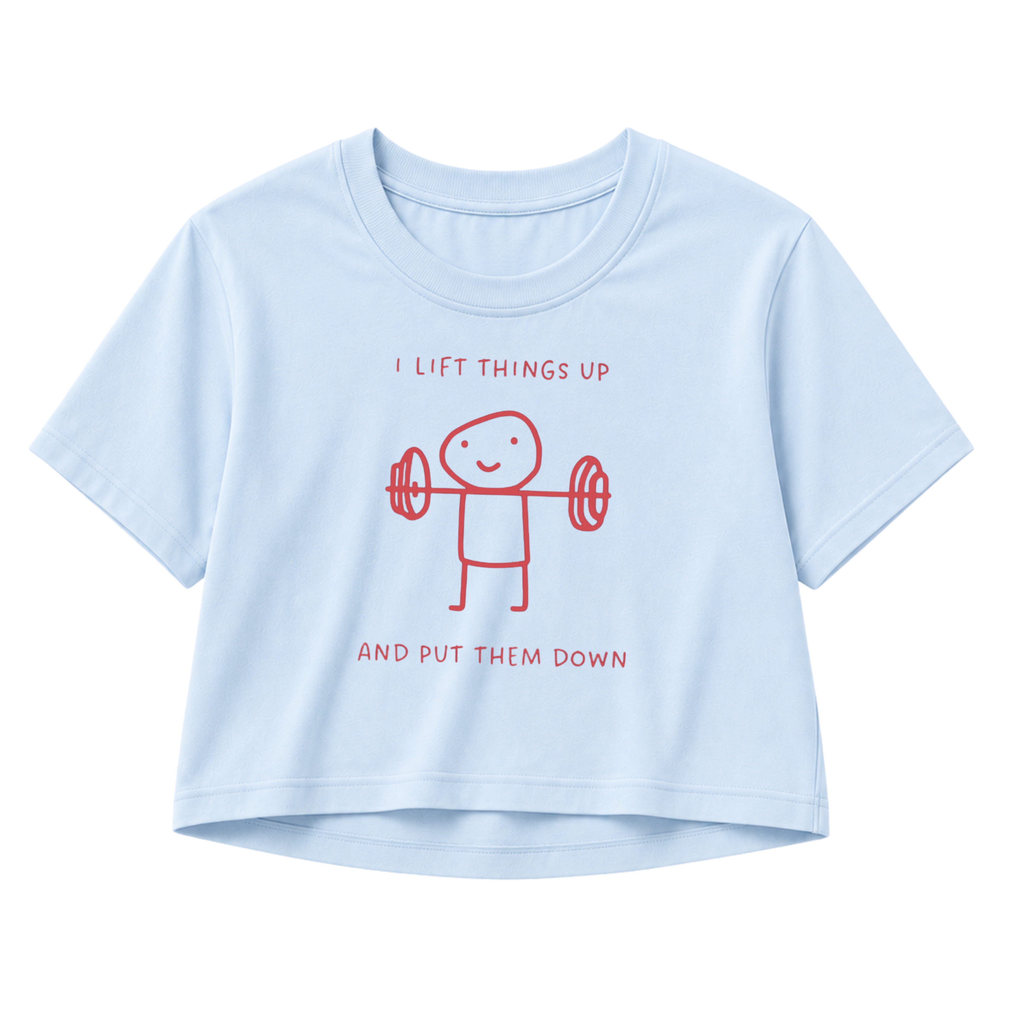 Lift Things Up Crop Top