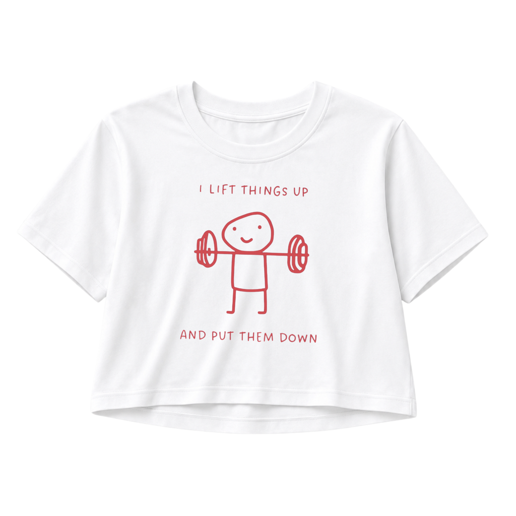 Lift Things Up Crop Top