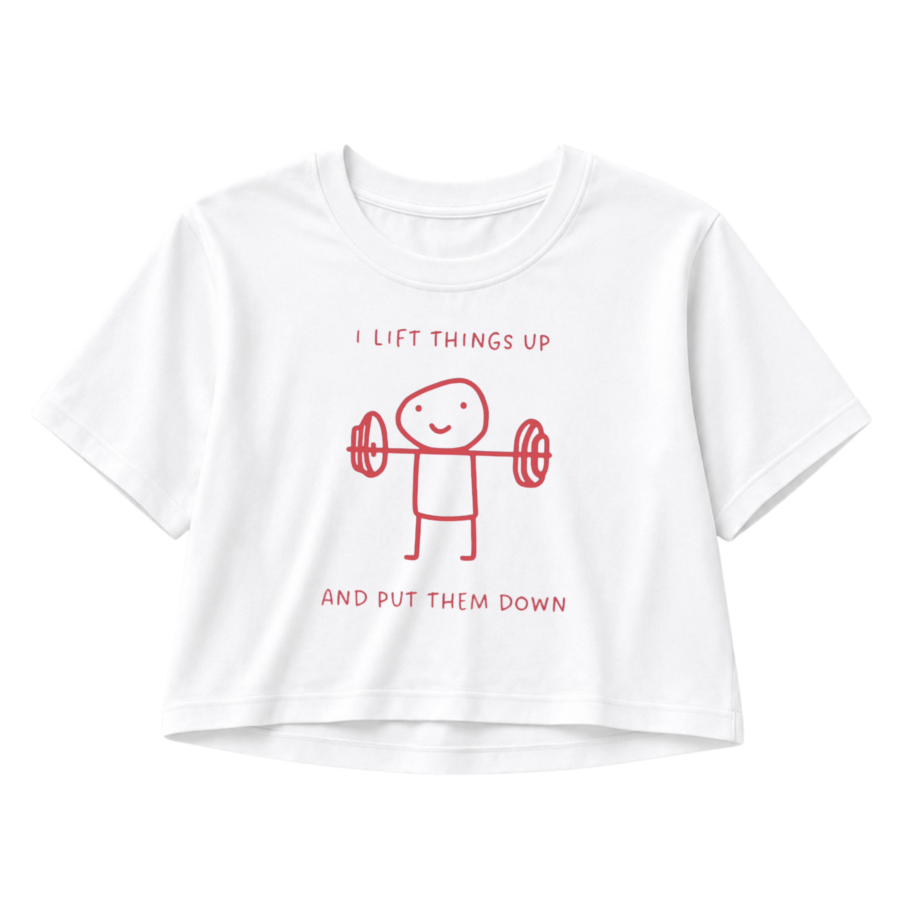 Lift Things Up Crop Top