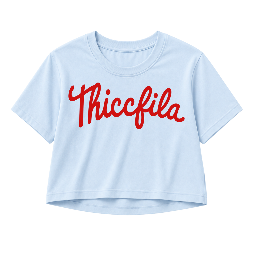 Thiccfila Crop Top