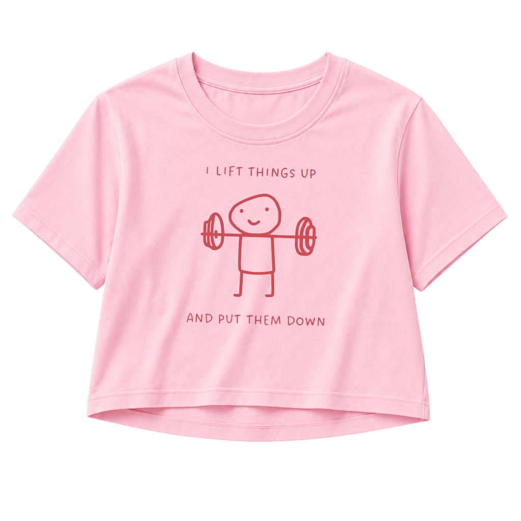 Lift Things Up Crop Top