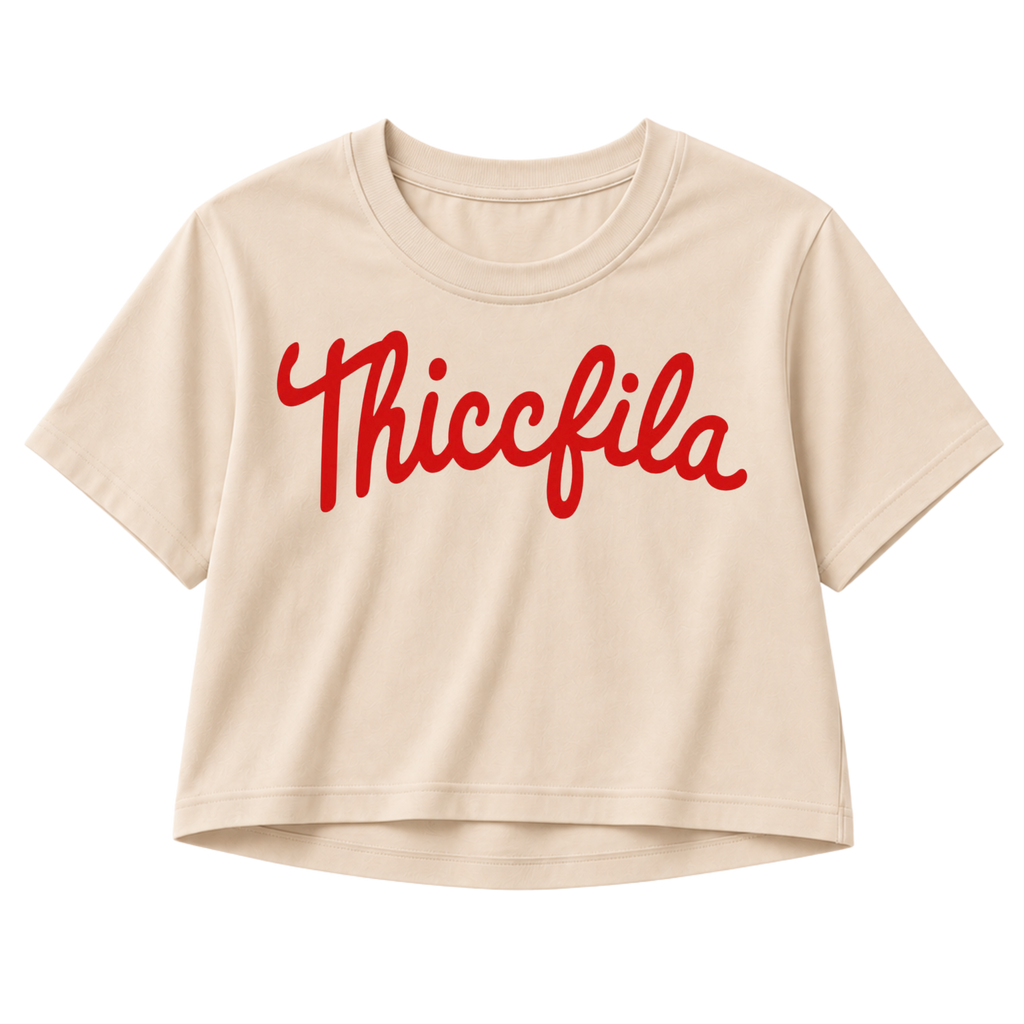 Thiccfila Crop Top