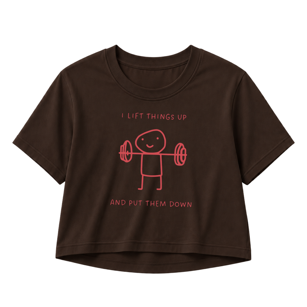 Lift Things Up Crop Top