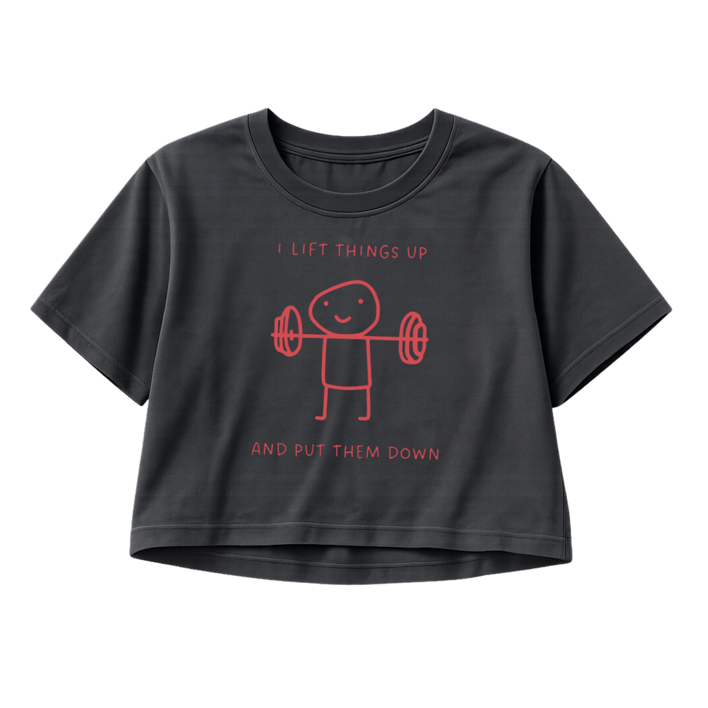Lift Things Up Crop Top