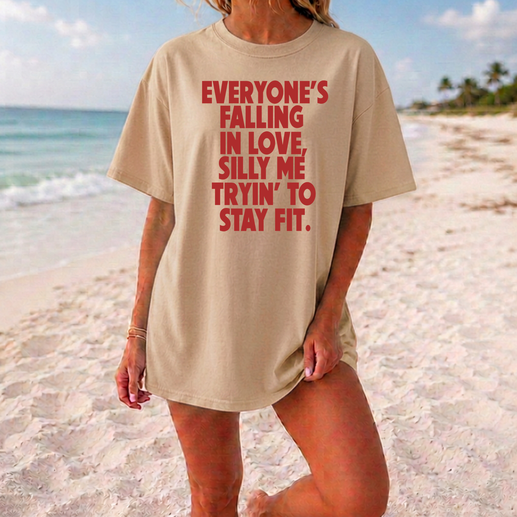 Fall In Love or Get Fit T-Shirt