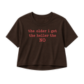 I Lift Things Up & Put Them Down Crop Top